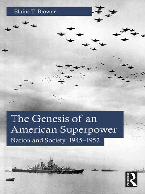 cover image of The Genesis of an American Superpower